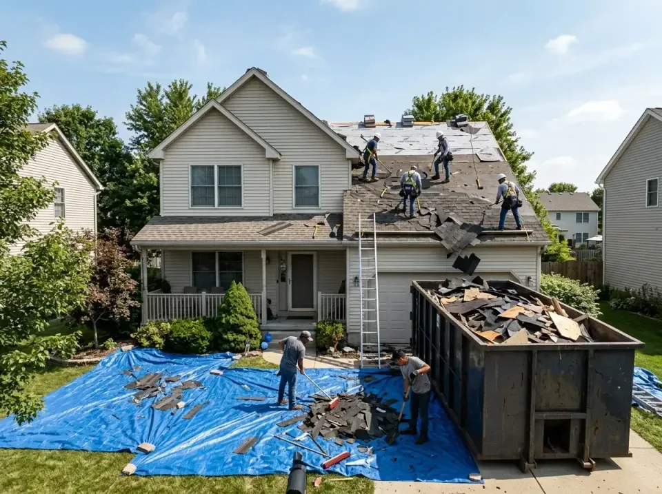 roof-replacement-debris-remova-004 — frequently asked questions, Cheapest Dumpster Rentals in Twin Falls, ID